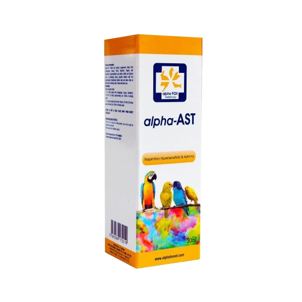 Alpha Fox Alpha-Ast Kuşlar İçin Solunum Sistemi Güçlendirici (30 ml)