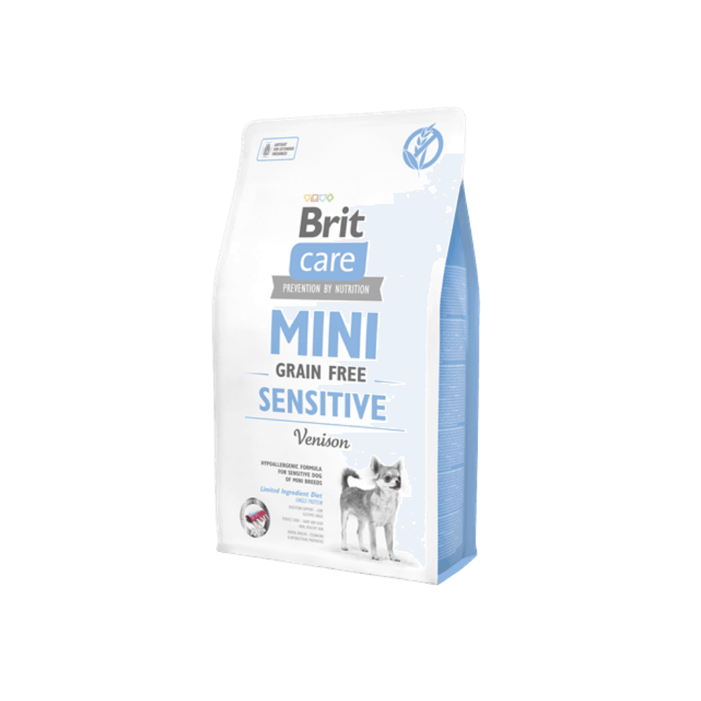 Brit Care Mini Hassas Tahılsız Geyik Etli Yetişkin Köpek Maması (2 kg)