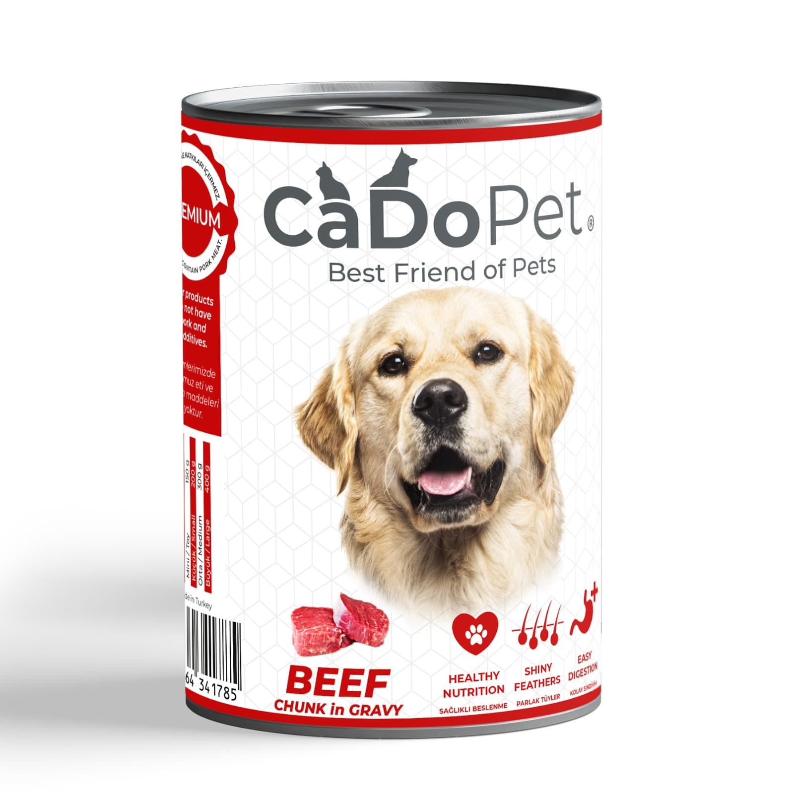 Cado Pet Dana Etli Yetişkin Köpek Konserve Maması (400 g)