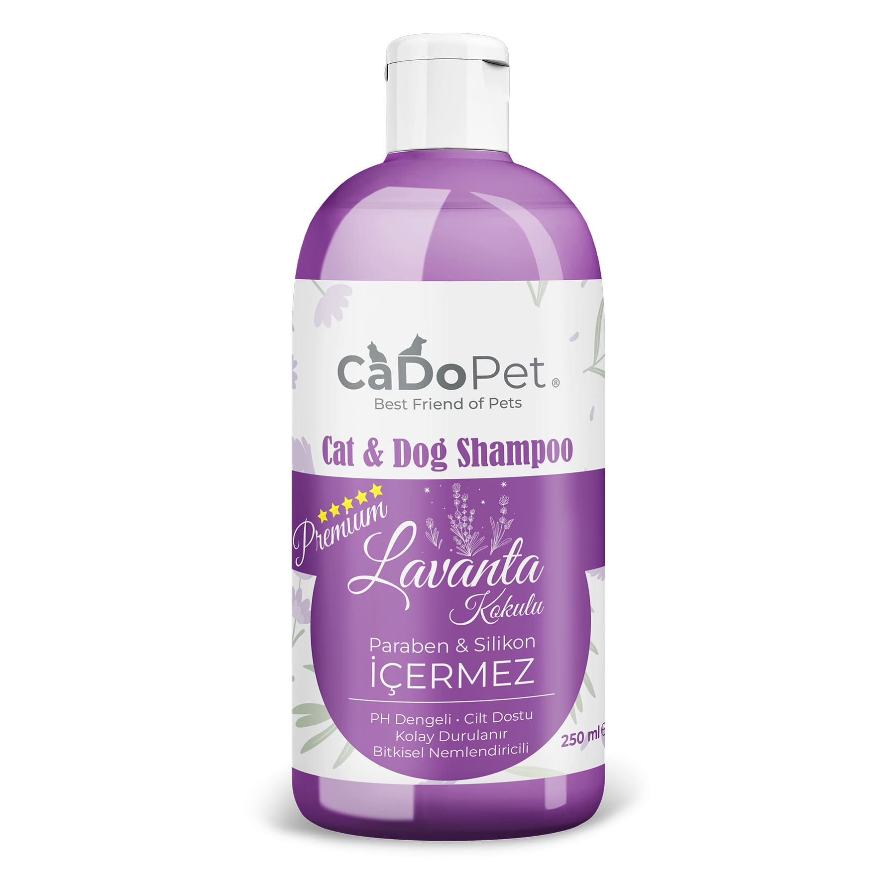 Cado Pet Lavanta Kokulu Köpük Köpek Şampuanı (250 ml)