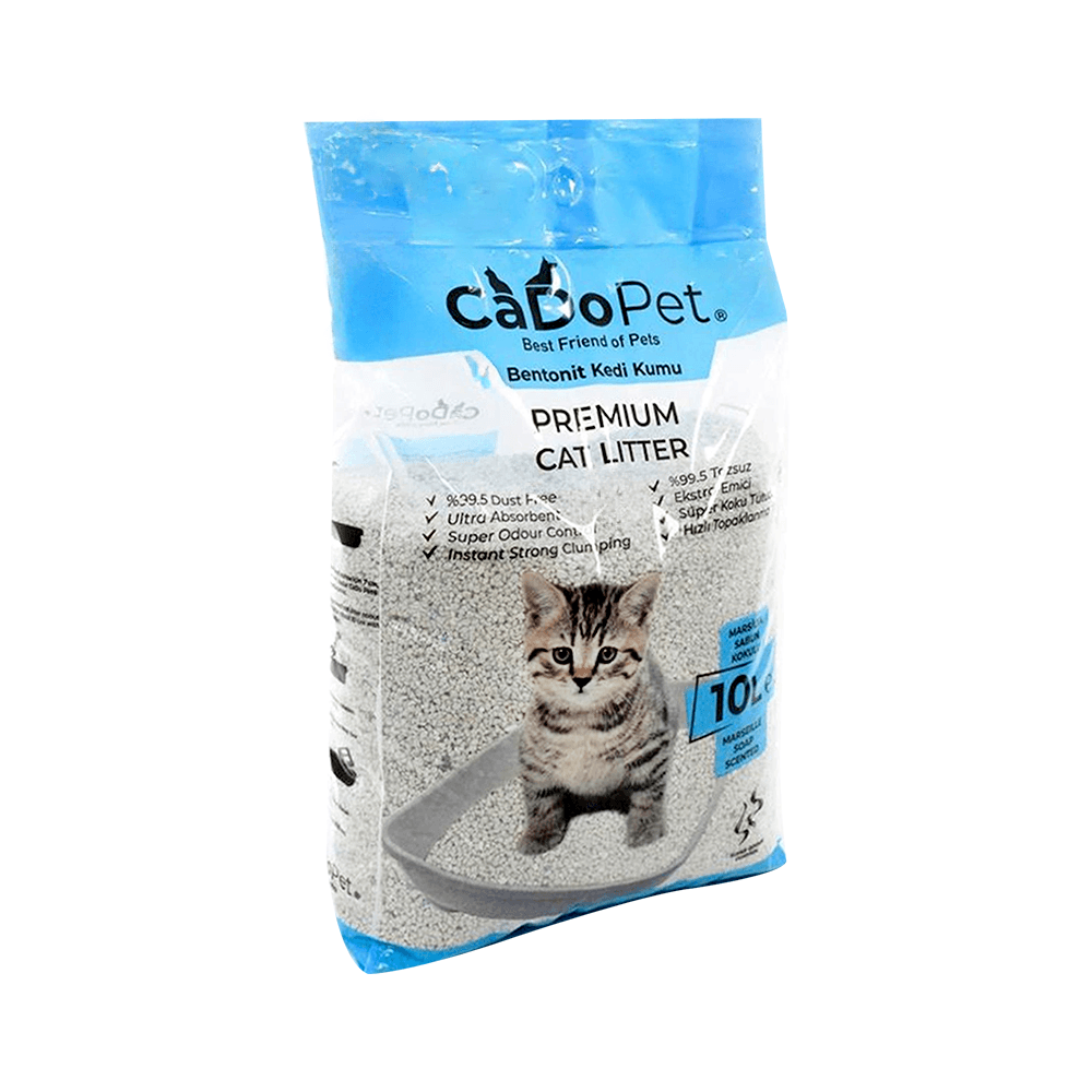Cado Pet Marsilya Sabun Kokulu Kedi Kumu (5 L)