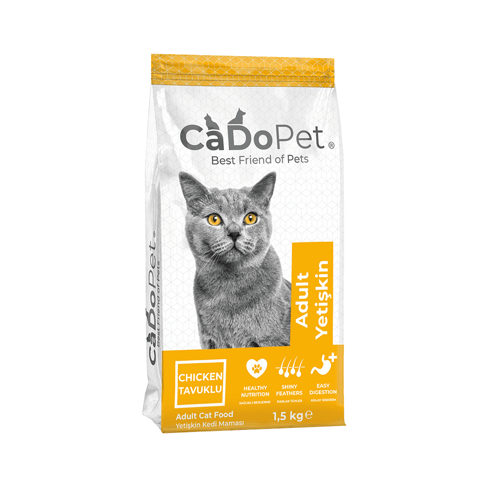 Cado Pet Tavuk Etli Yetişkin Kedi Maması (1,5 kg)