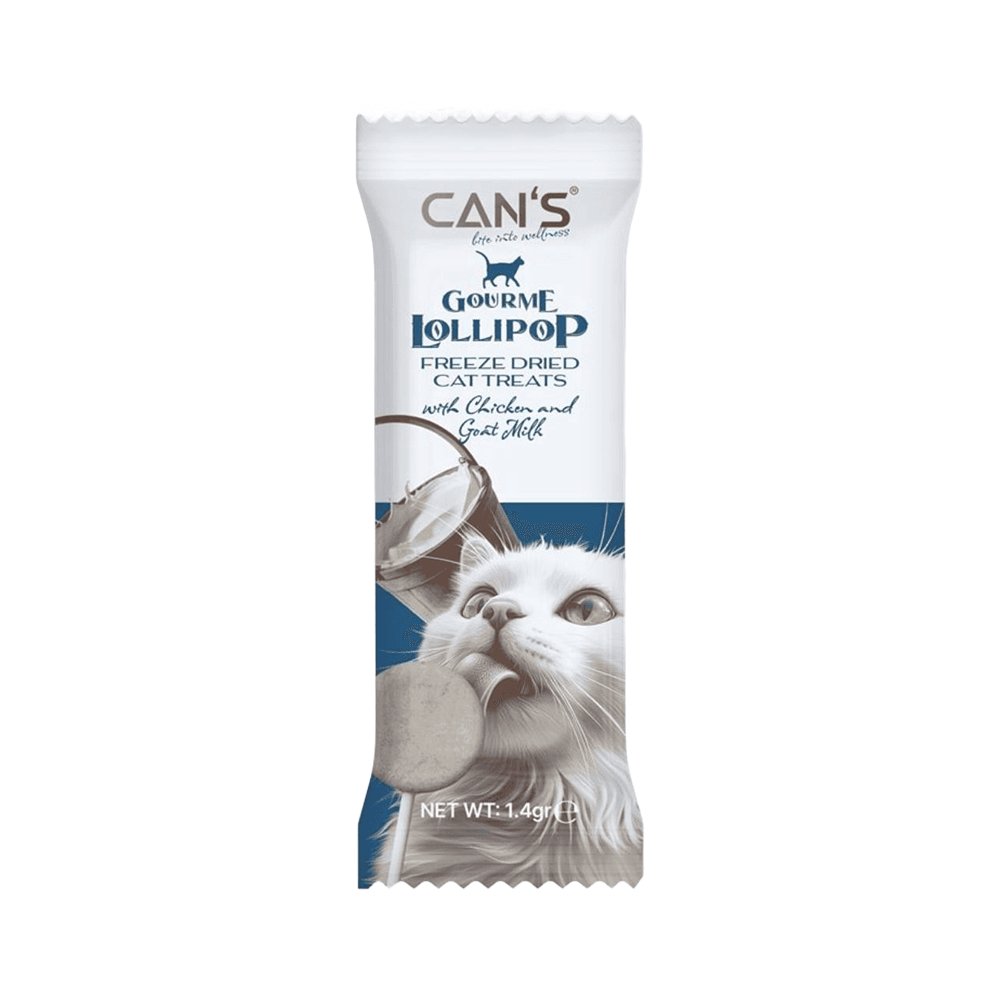 Can's Tavuk Etli ve Keçi Sütlü Kedi Ödül Lolipopu (15 x 1,4 g)