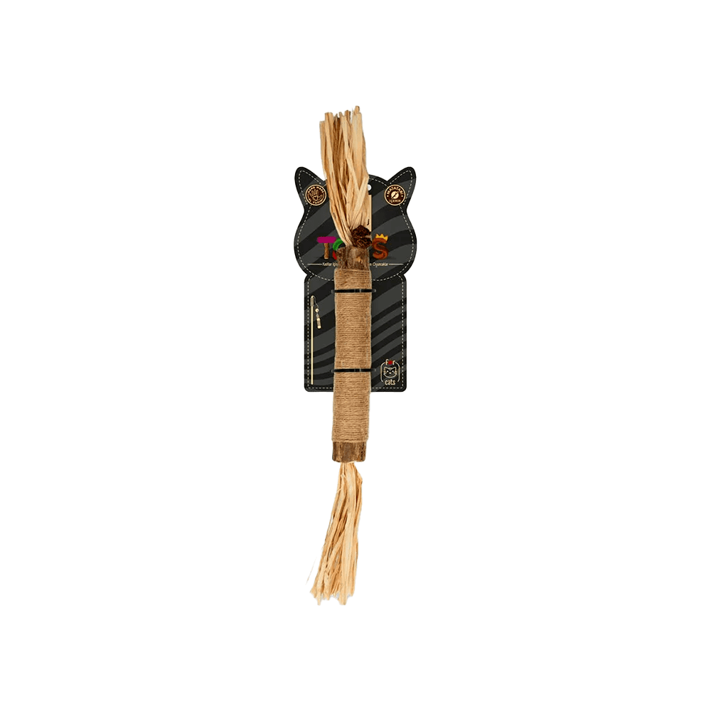 Cattie Matatabi İçerikli Püsküllü Kedi Tırmalama Tahtası (35 cm)