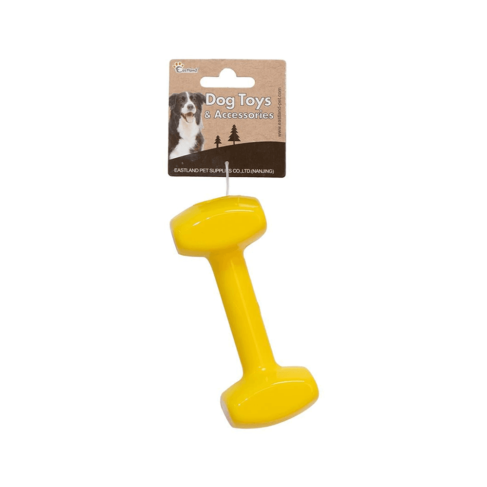 Eastland Ödül Hazneli Plastik Dambıl Köpek Oyuncağı (14 cm)