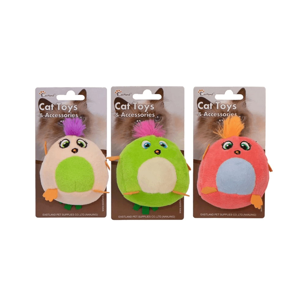 Eastland Catnipli Peluş Civciv Kedi Oyuncağı (10 cm)