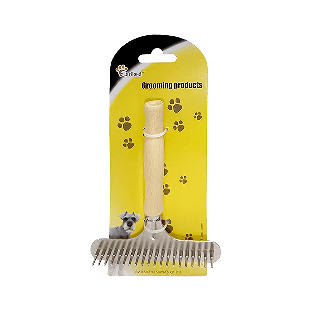Eastland Köpek Ahşap Tutacaklı Keçe Açıcı 20 İğneli