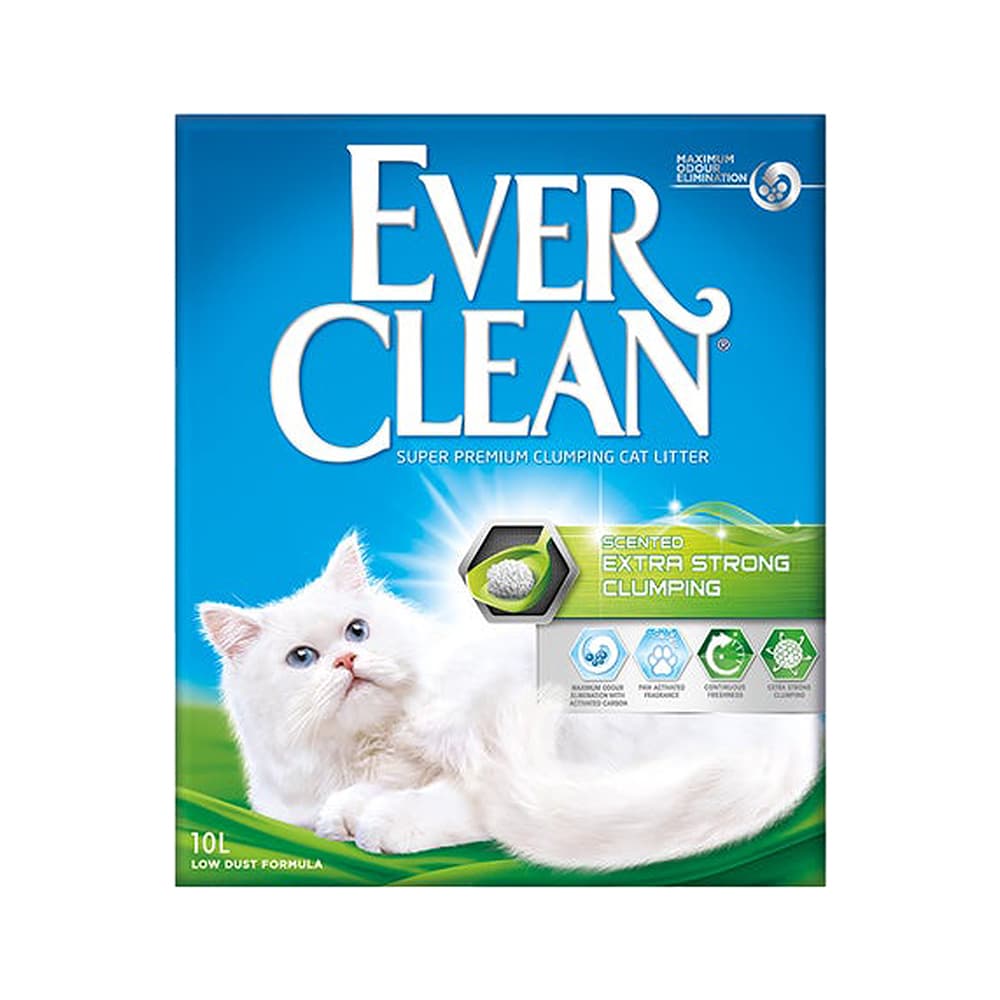 Ever Clean Ekstra Güçlü Topaklanan Kokulu İnce Taneli Kedi Kumu (6 L)