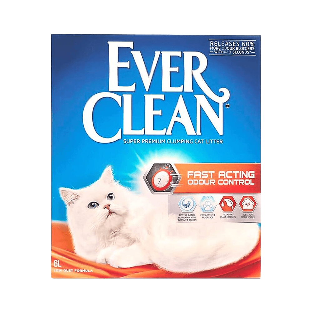 Ever Clean Fast Acting Odour Control Hızlı Koku Etkili Kedi Kumu (6 L)