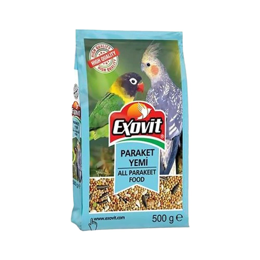 Exovit Paraket Kuşu Yemi (500 g)