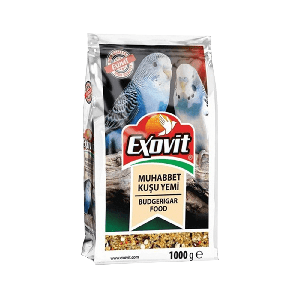 Exovit Yetişkin Muhabbet Kuşu Yemi (1 kg)