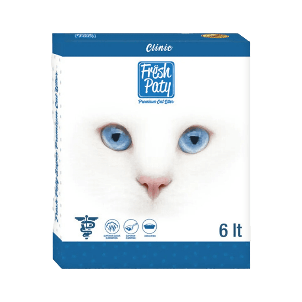 Fresh Paty Clinic Kokusuz Ultra Topaklaşan Bentonit Kedi Kumu (6 L)