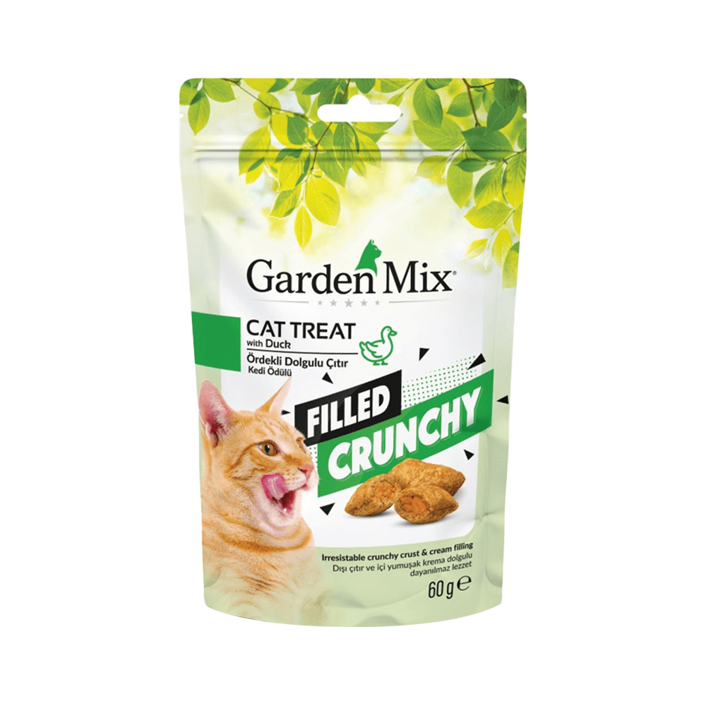 Garden Mix Ördek Etli Dolgulu Kedi Ödül Maması (60 g)
