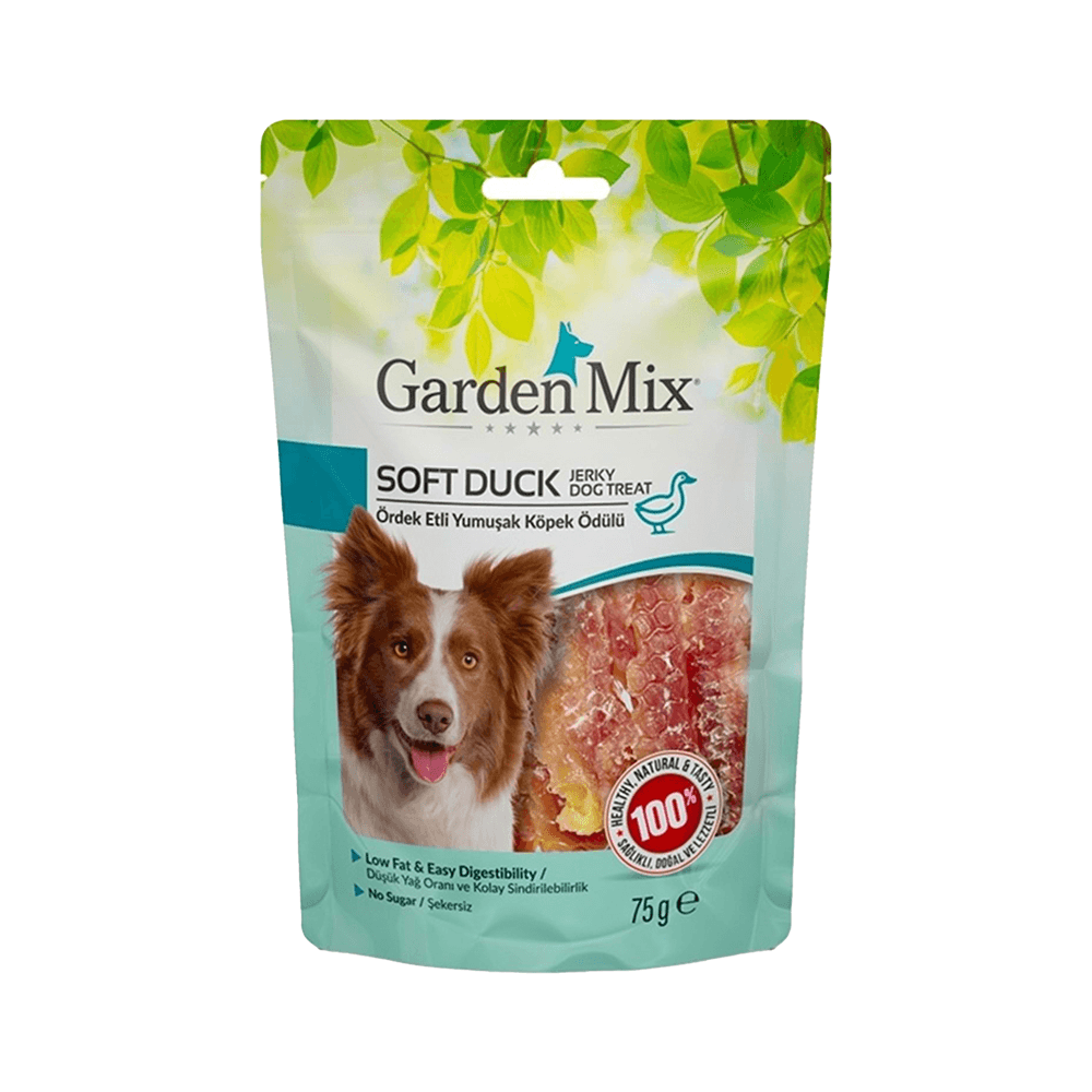 Garden Mix Ördek Etli Yumuşak Köpek Ödül Maması (75 g)