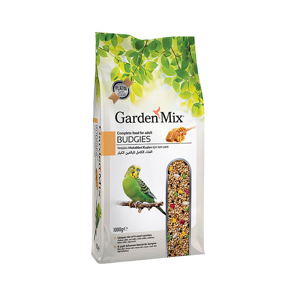 Garden Mix Platin Ballı Muhabbet Kuşu Yemi (1 kg)
