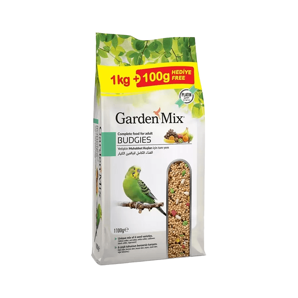 Garden Mix Platin Meyveli Muhabbet Kuşu Yemi (1 kg)
