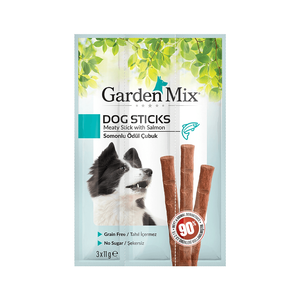 Garden Mix Somonlu Stick Ödül Çubuk (3 x 11 g)