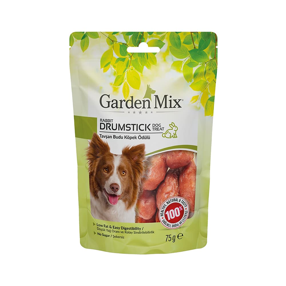 Garden Mix Tavşan Budu Köpek Ödül Maması (75 g)