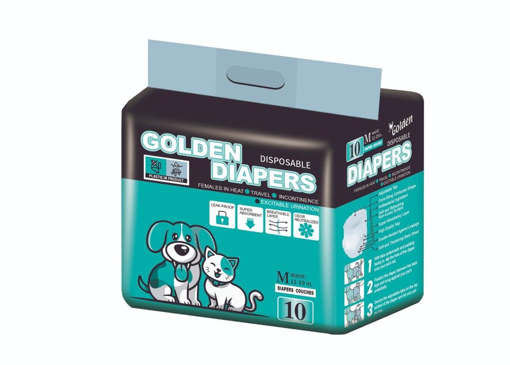 Golden Diaper Köpek Alt Bağlama Bezi (M)