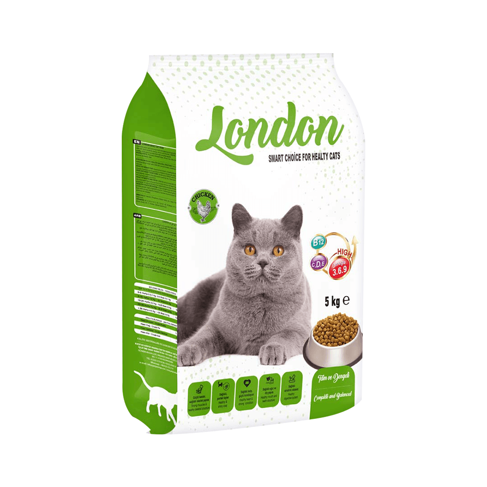 London Tavuk Etli Yetişkin Kedi Maması (5 kg)