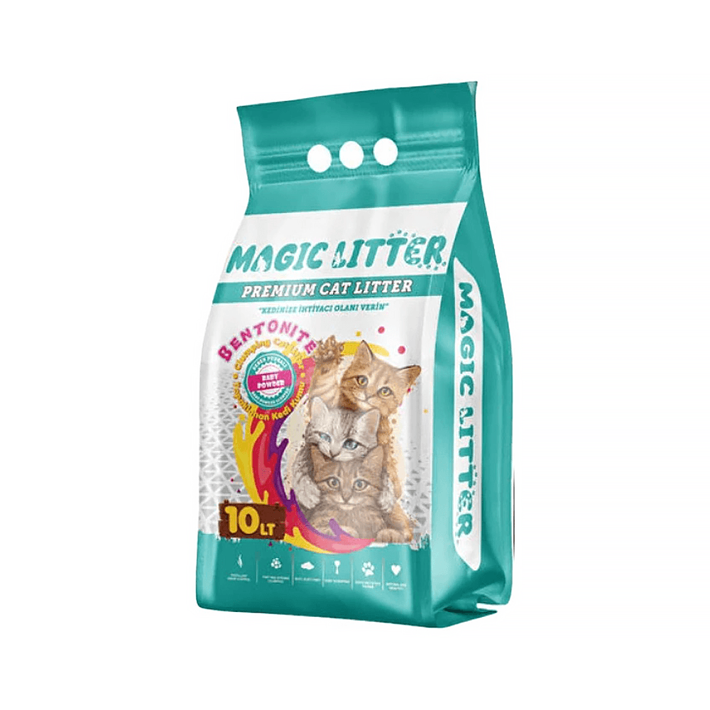 Magic Litter Marsilya Sabunlu Kedi Kumu (10 L)