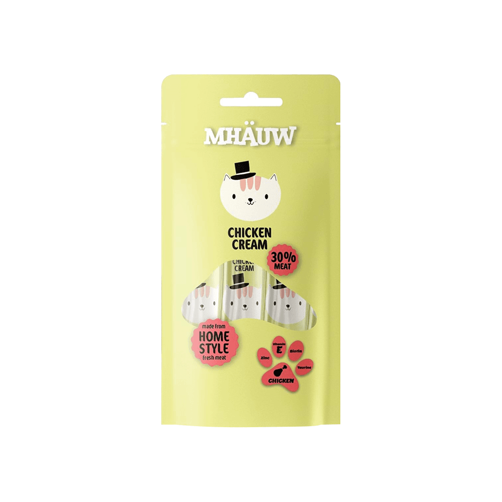 Mhauw Tavuklu Kedi Sıvı Ödül Maması (4 x 15 g)