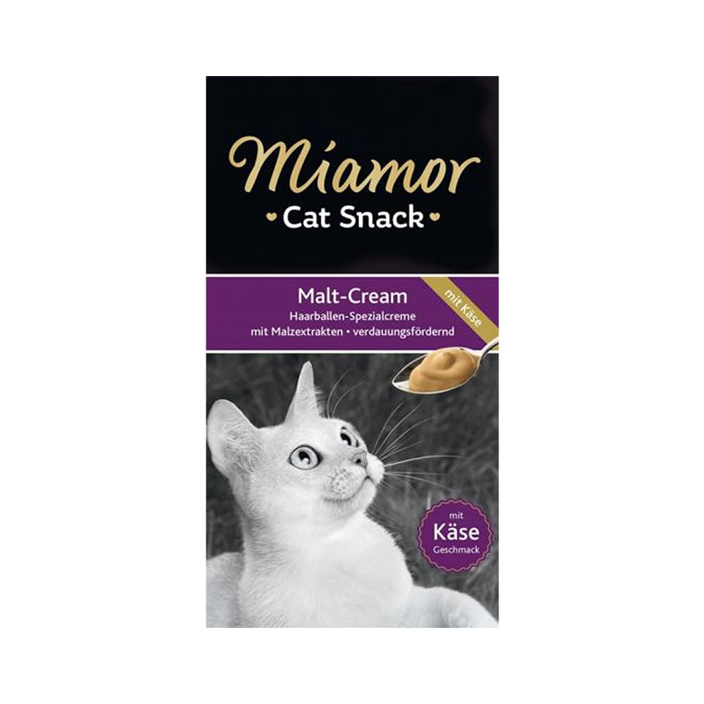 Miamor Cream Malt ve Peynirli Ek Besin Kedi Ödülü (6 x 15 g)