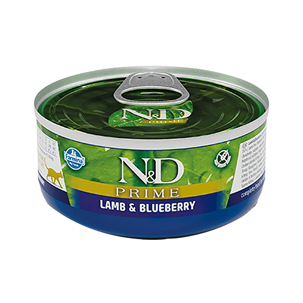 N&D CAT PRIME LAMB & BLUEBERRY 70 GR
