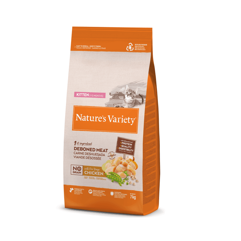 Nature's Variety Kitten No Graın Ster. Free Range Chıcken 7kg