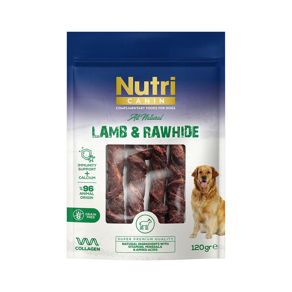 Nutri Canin Kuzu Eti Sarılı Kemik (120 g)