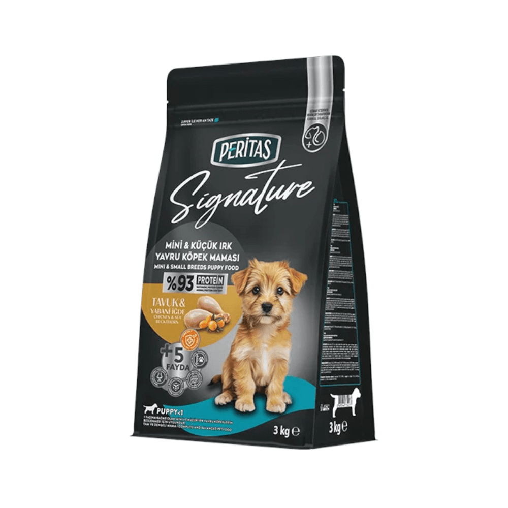 Peritas Kuzu Etli Mini ve Küçük Irk Yavru Köpek Maması (3 kg)