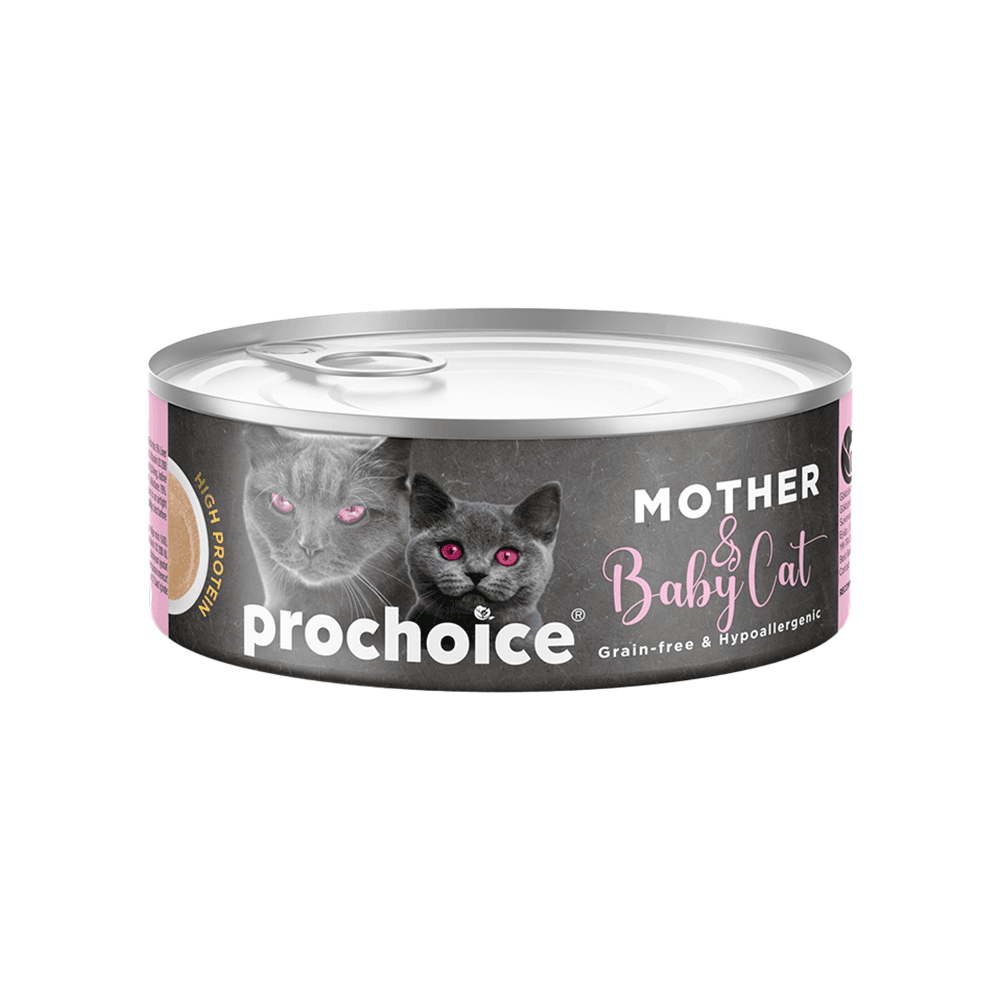 Prochoice Anne ve Yavru Kediler İçin Tavuk Etli Konserve (80 g)
