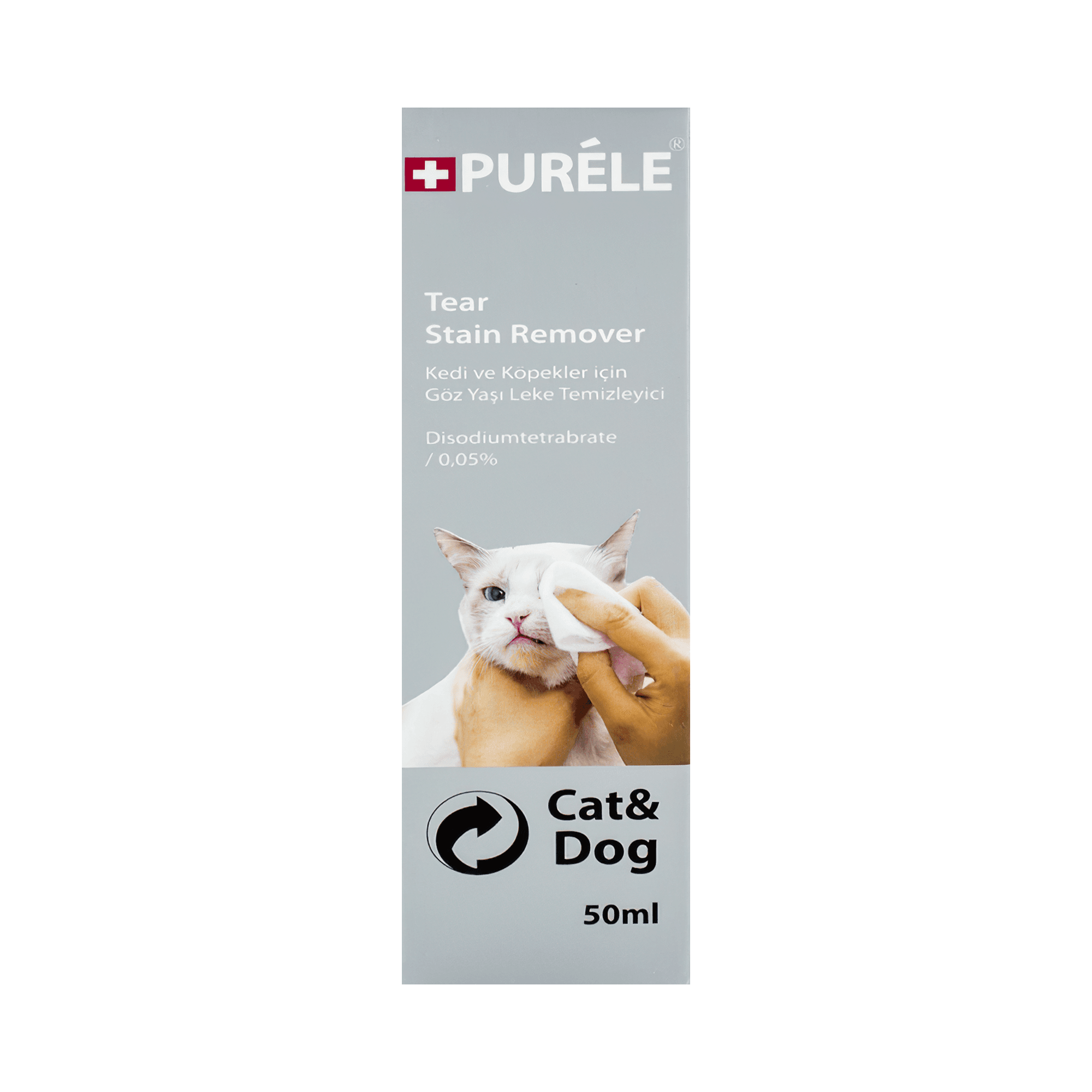 Puréle Kedi ve Köpek Gözyaşı Leke Temizleyici (50 ml)
