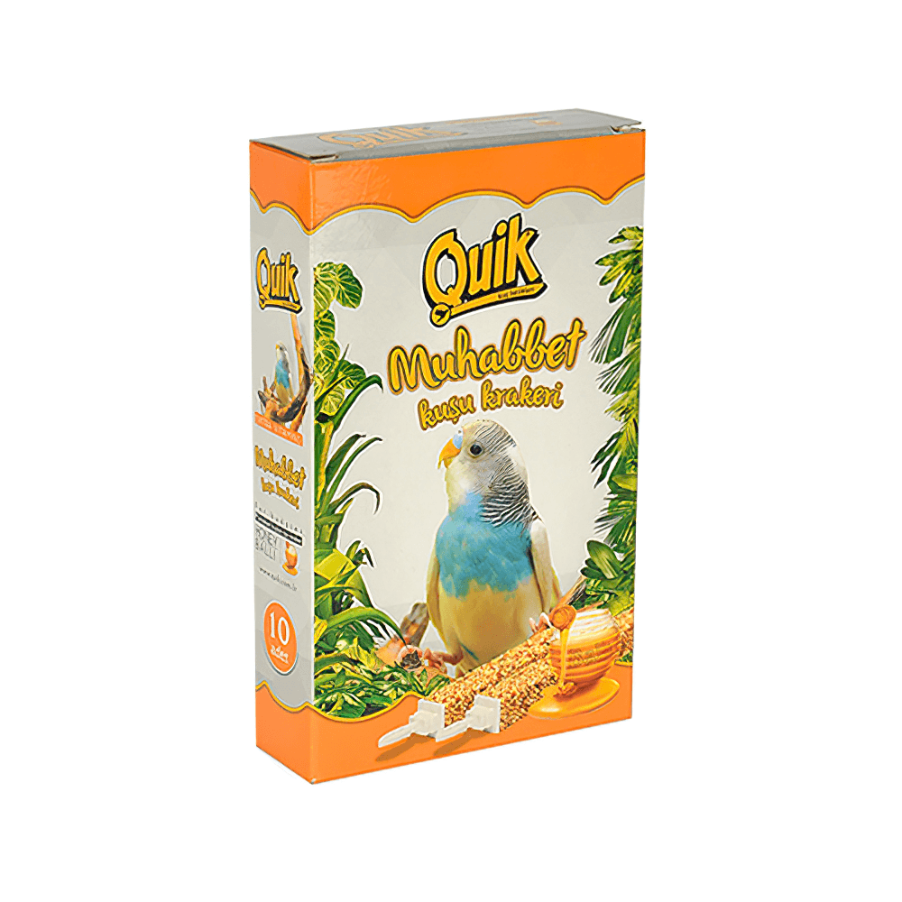 Quik Ballı Tava Muhabbet Kuşu Krakeri (10'lu)
