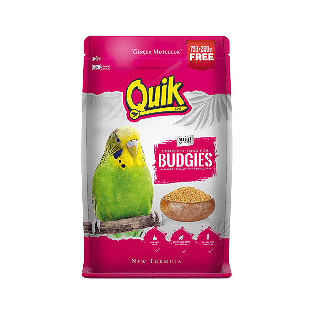Quik Bonus Paket Muhabbet Kuşu Yemi (750 + 250 g)