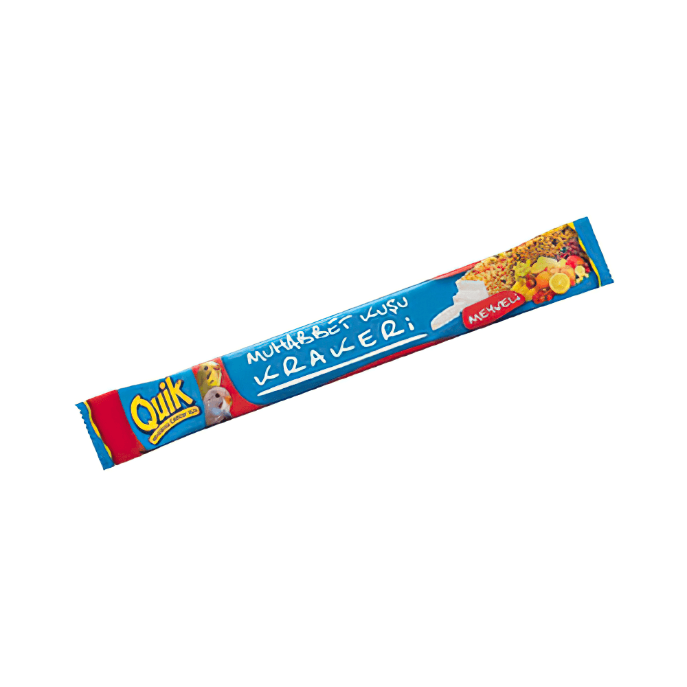 Quik Meyveli Muhabbet Kuşu Krakeri Tekli