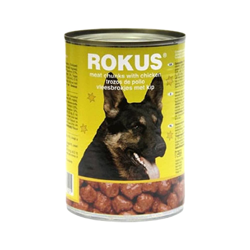 Rokus Tavuk Etli Köpek Konserve Maması (410 g)