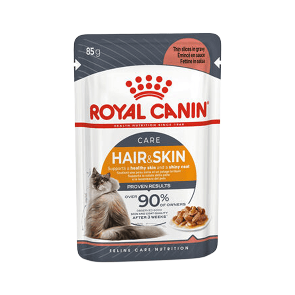 Royal Canin Hair Skin Gravy Pouch Wet (85 g)