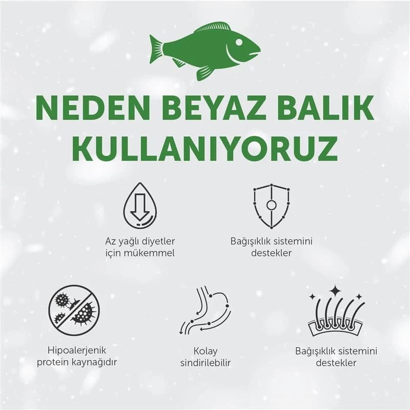 Nature's Protection Superior Care Beyaz Tüylü Köpekler İçin Tahılsız Balıklı Küçük Irk Köpek Maması 4kg - 3