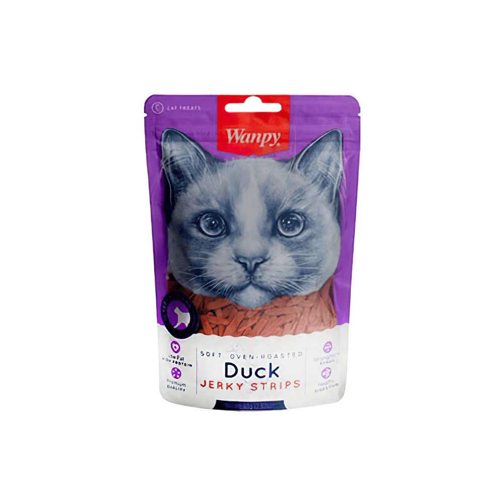 Wanpy Oven Roasted Fileto Ördek Etli Yumuşak Taneli Kedi Ödülü (80 g)