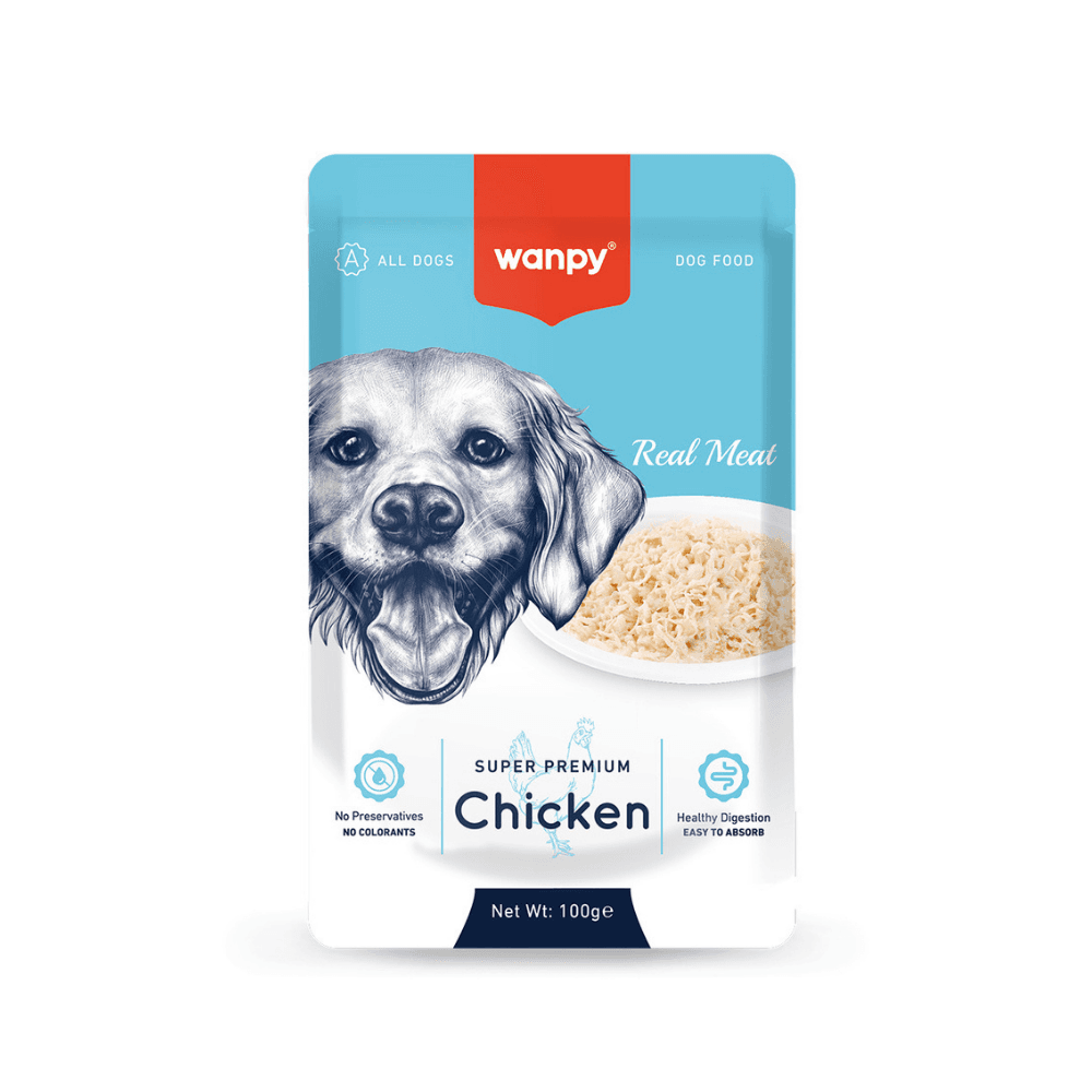 Wanpy Tavuk Etli Yaş Yetişkin Köpek Maması (100 g)