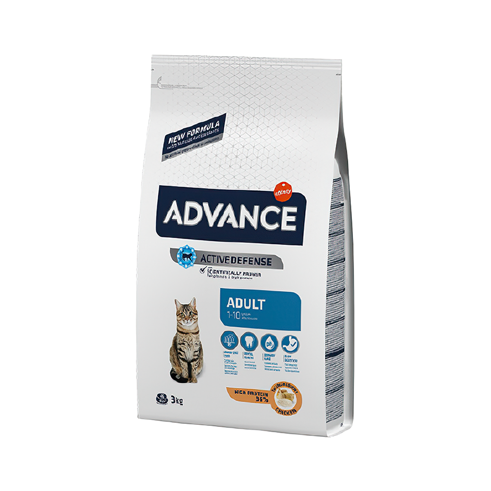 Advance Tavuk Etli ve Pirinçli Yetişkin Kedi Maması (3 kg)