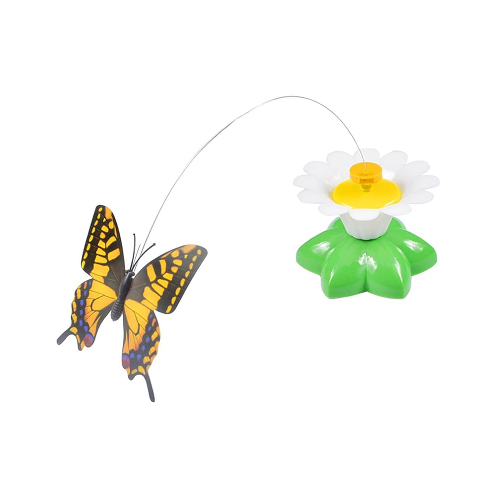 Bomonti Petshop Hareketli Pilli Kelebek Kedi Oyuncağı (4,3 cm)