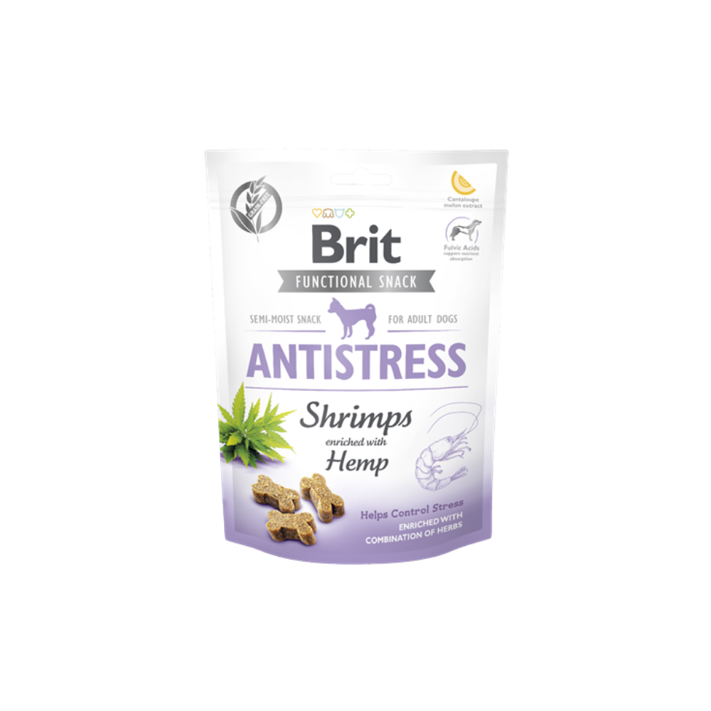Brit Antistress Karidesli Stress Azaltıcı Köpek Ödül Maması (150 g)