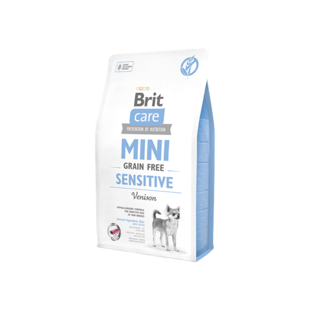 Brit Care Mini Hassas Tahılsız Geyik Etli Yetişkin Köpek Maması (2 kg)