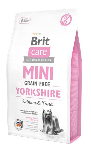 Brit Care Tahılsız, Somonlu & Ton Balıklı Yorkshire Yetişkin Köpek Maması (2 kg)