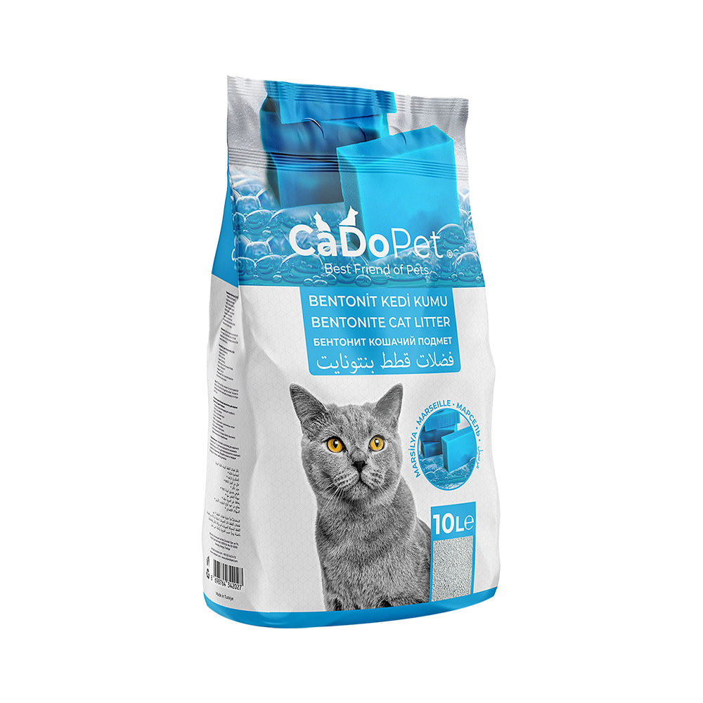 Cado Pet Topaklanan Marsilya Sabunu Kokulu Kedi Kumu (10 L)