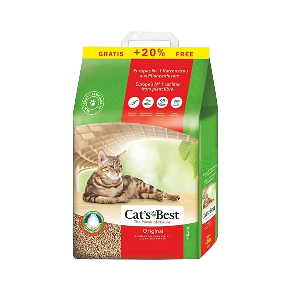 Cat's Best Original Topaklanan Kedi Kumu (10 L + 2 L)