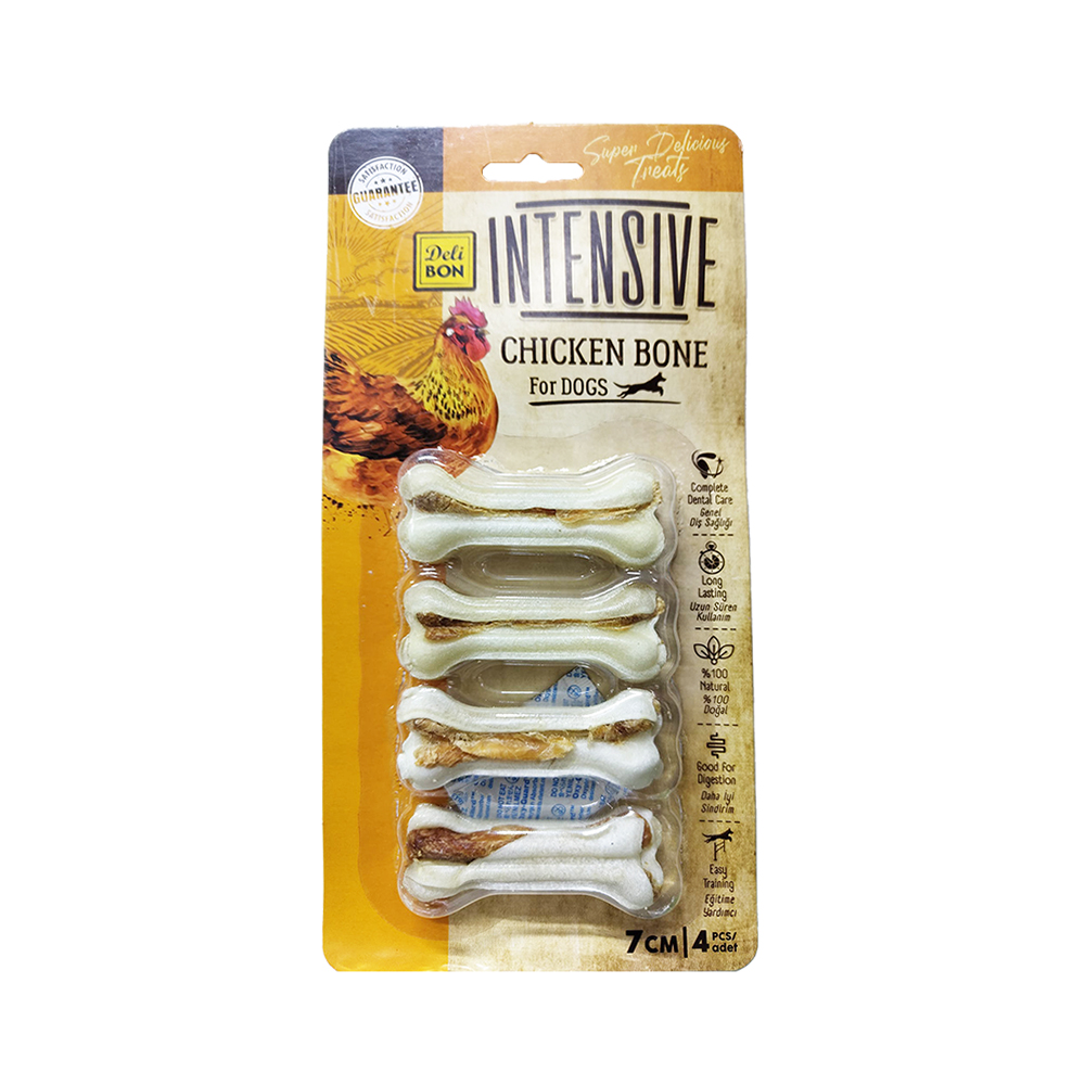 Deli Bon Chicken Deri Pres Kemik (4 x 7 cm)