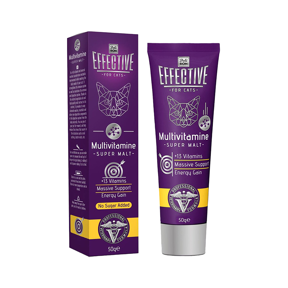 Deli Bon Effective Multivitamine Super Kedi Maltı (100 g)